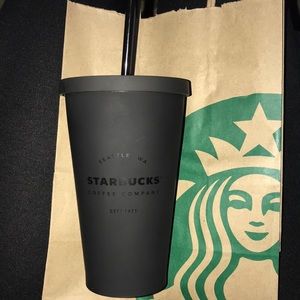Black Matte Starbucks Cold Cup